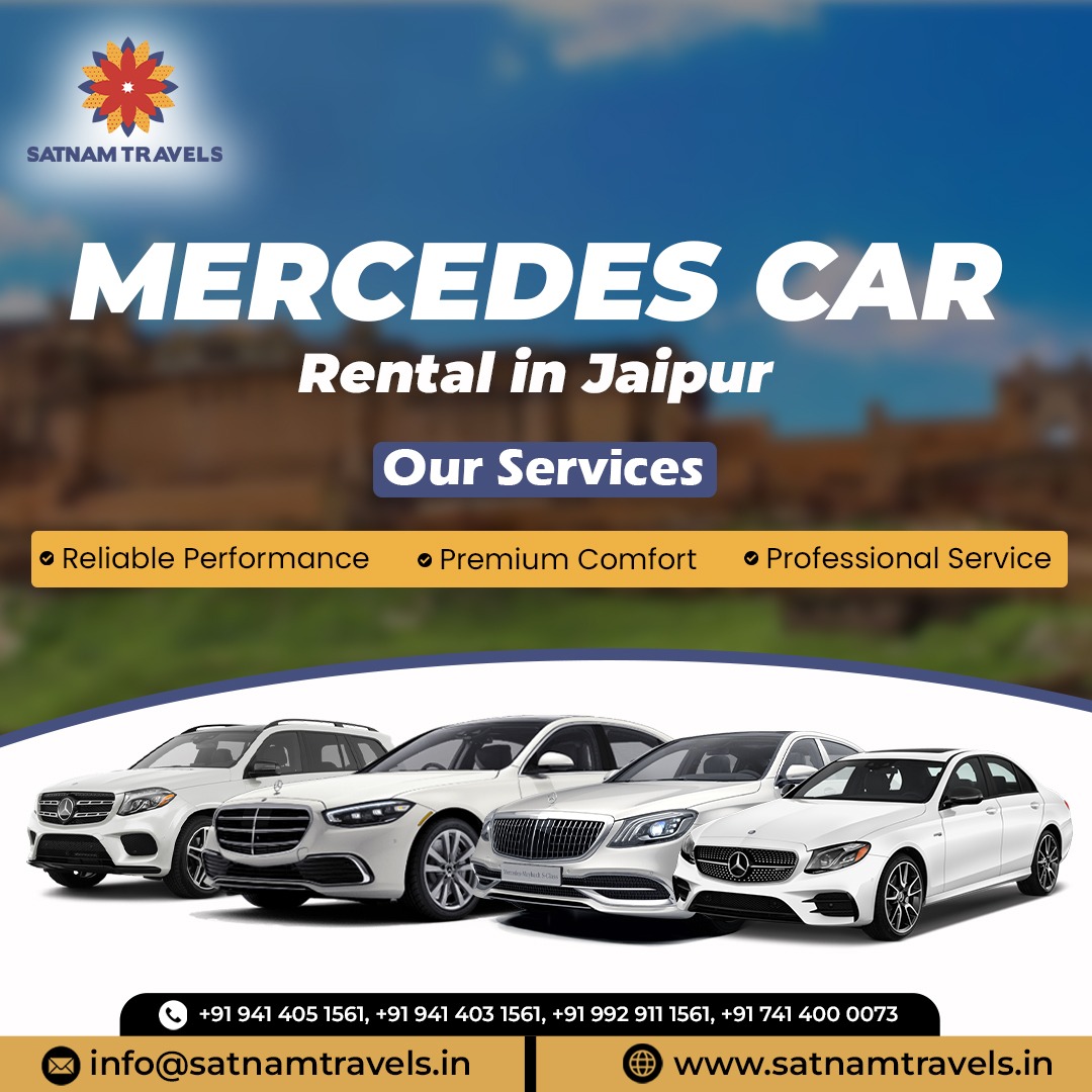 Mercedes Car Rental in Jaipur – Experience Luxury and Style