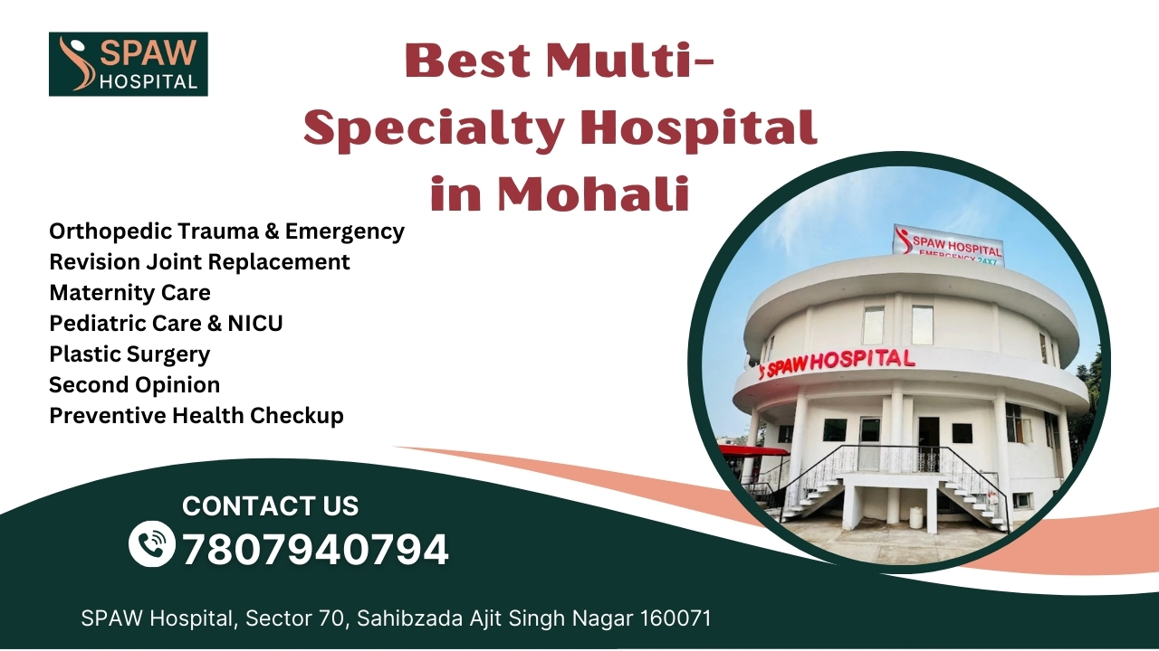 Best Multi-Specialty Hospital in Mohali, Chandigarh