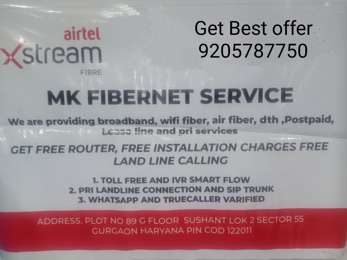 MK FIBERNET SERVICE GURGAON