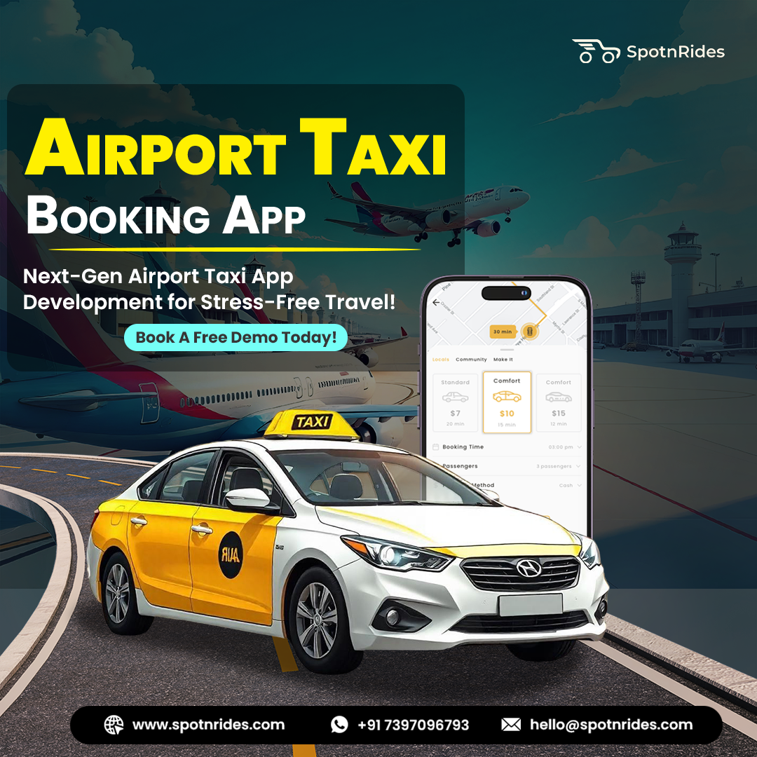 Why Entrepreneurs Choose Airport Taxi App For Taxi Business