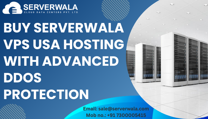 Buy Serverwala VPS USA Hosting with Advanced DDoS Protection