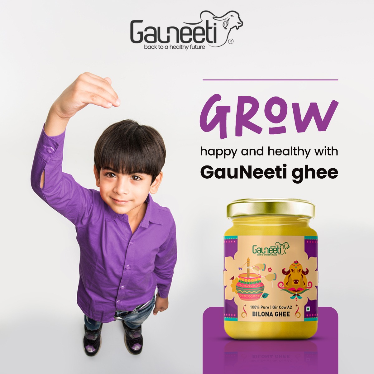 Gir Cow A2 Bilona Ghee