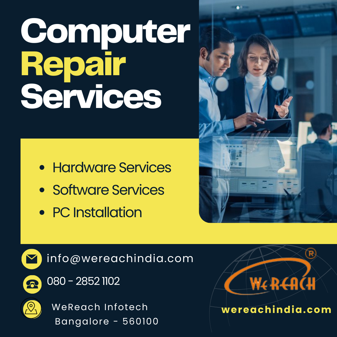 WeReach Infotech - Best Laptop Service Center