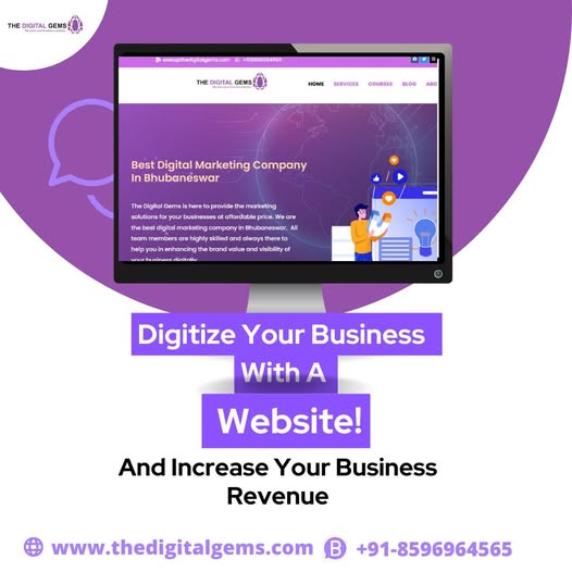 Best Digital Marketing Agency in Bhubaneswar, Odisha – The Digital Gems