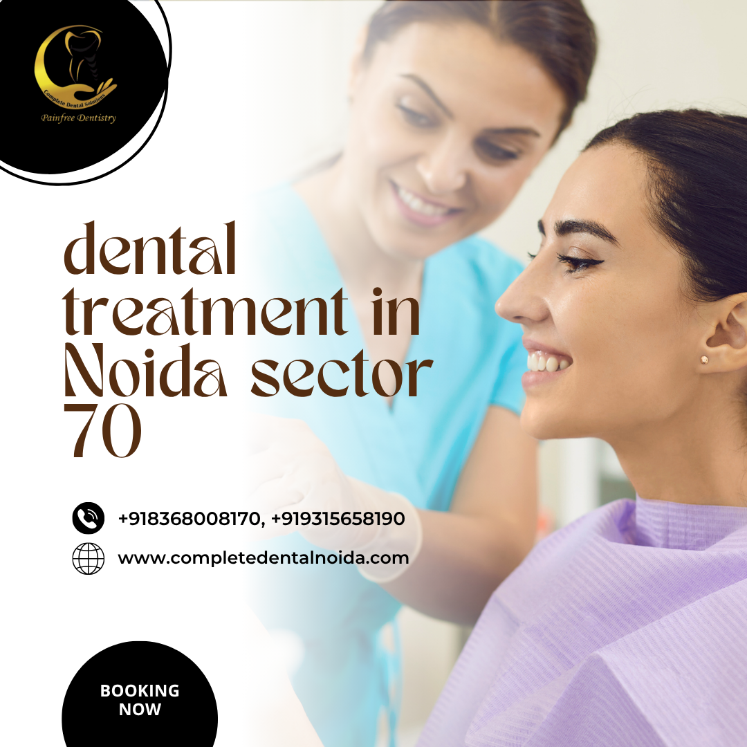 Top 5 Dental Treatments You Should Consider in Noida Sector 70If you're in Noida Sector 70 and looking for quality dental care, here are five fundamental treatments to consider: 1) Dental Inserts for lost teeth, 2) Painless Root Canal Treatment, 3) Braces