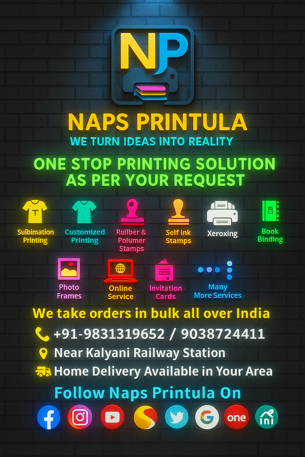 PRINTING SERVICES