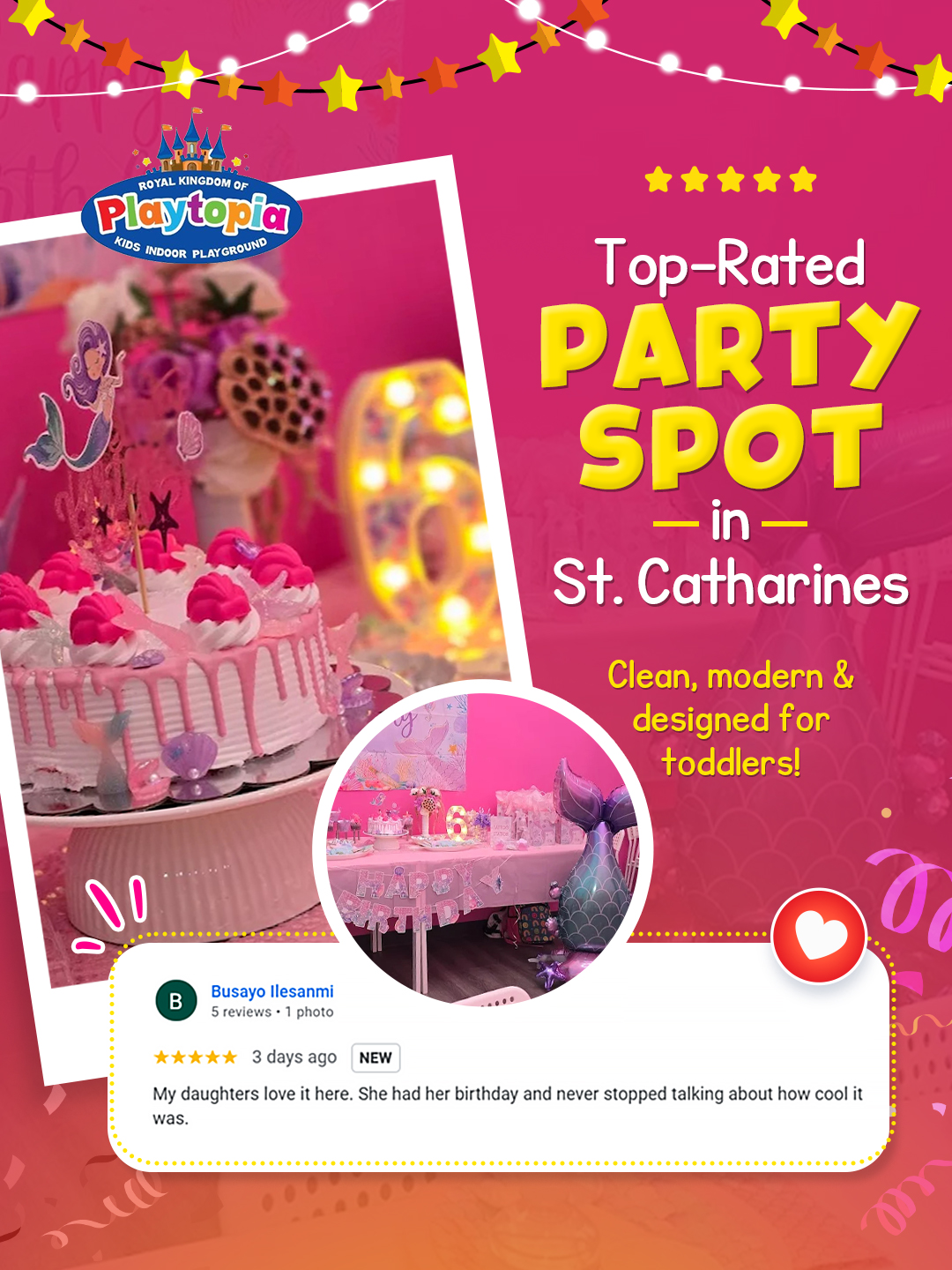 Finding an indoor playground for your toddler's birthday party isn't a hassle now.