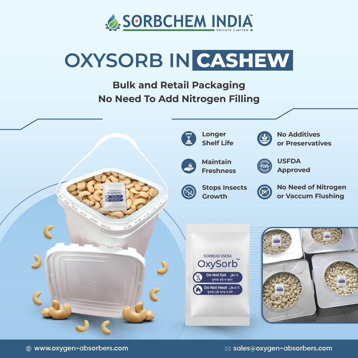 Dry Fruits Packaging  Preserve Freshness with Oxygen Absorbers
