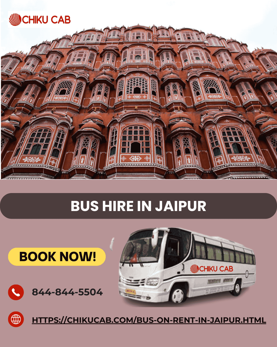 Bus Hire in Jaipur – Safe, Comfortable & Budget-Friendly Travel
