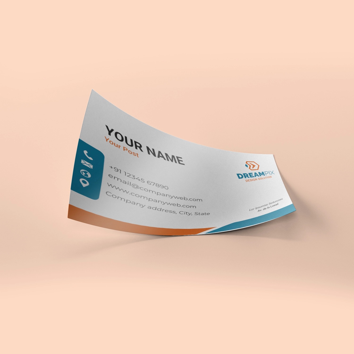 Glossy Visiting Cards - Tagsen