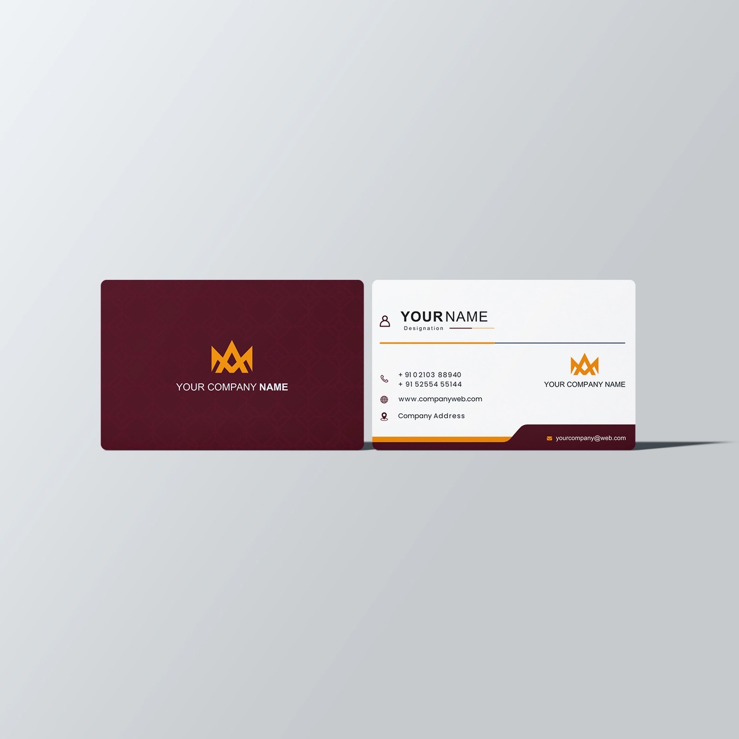 Matte Visiting Cards - Tagsen