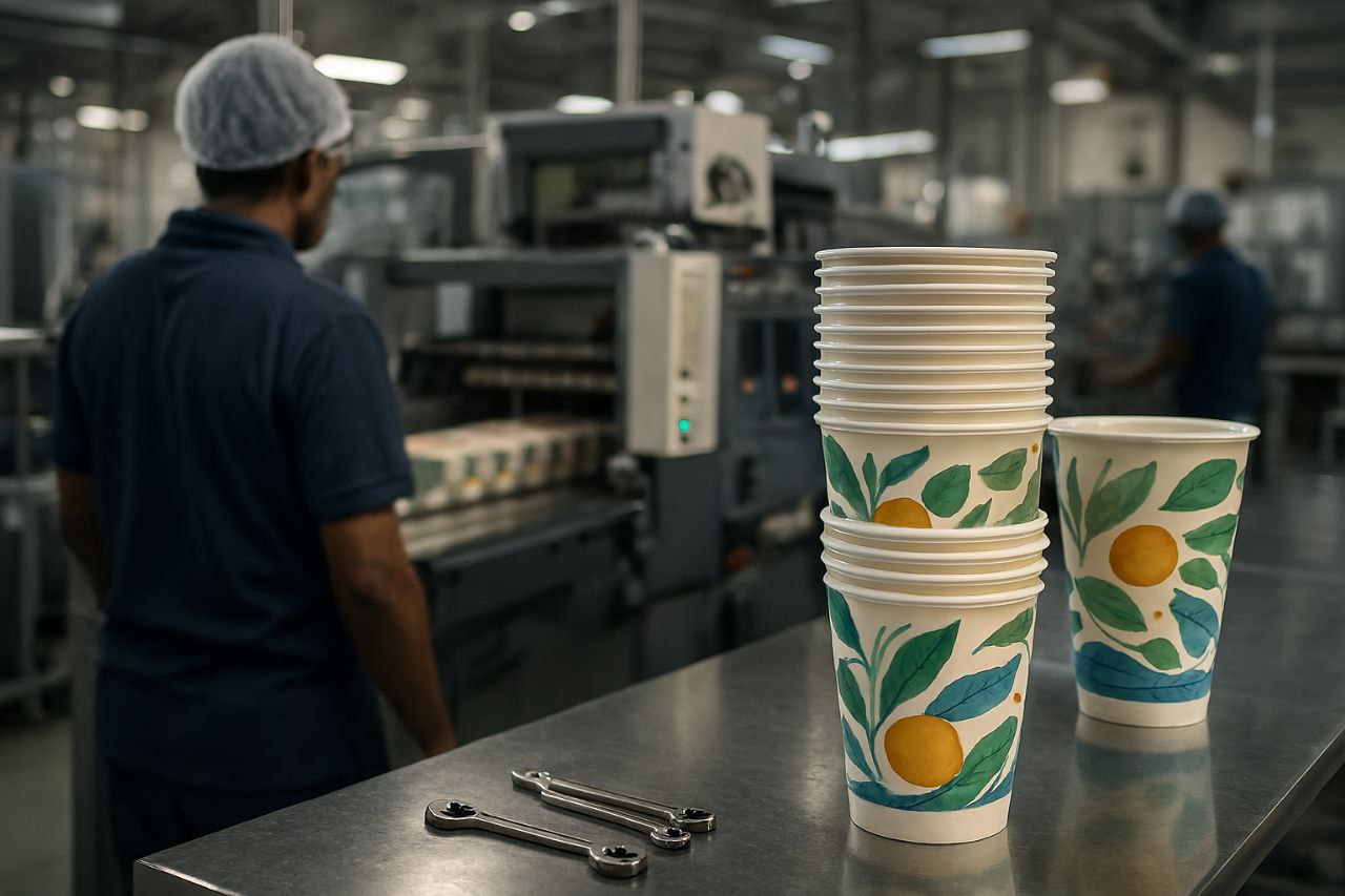 Affordable Printed Custom Paper Cup Supplier in Chennai