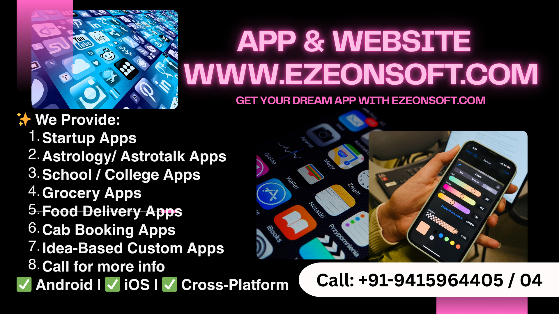 Top Android App Development Company in Lucknow - Ezeonsoft