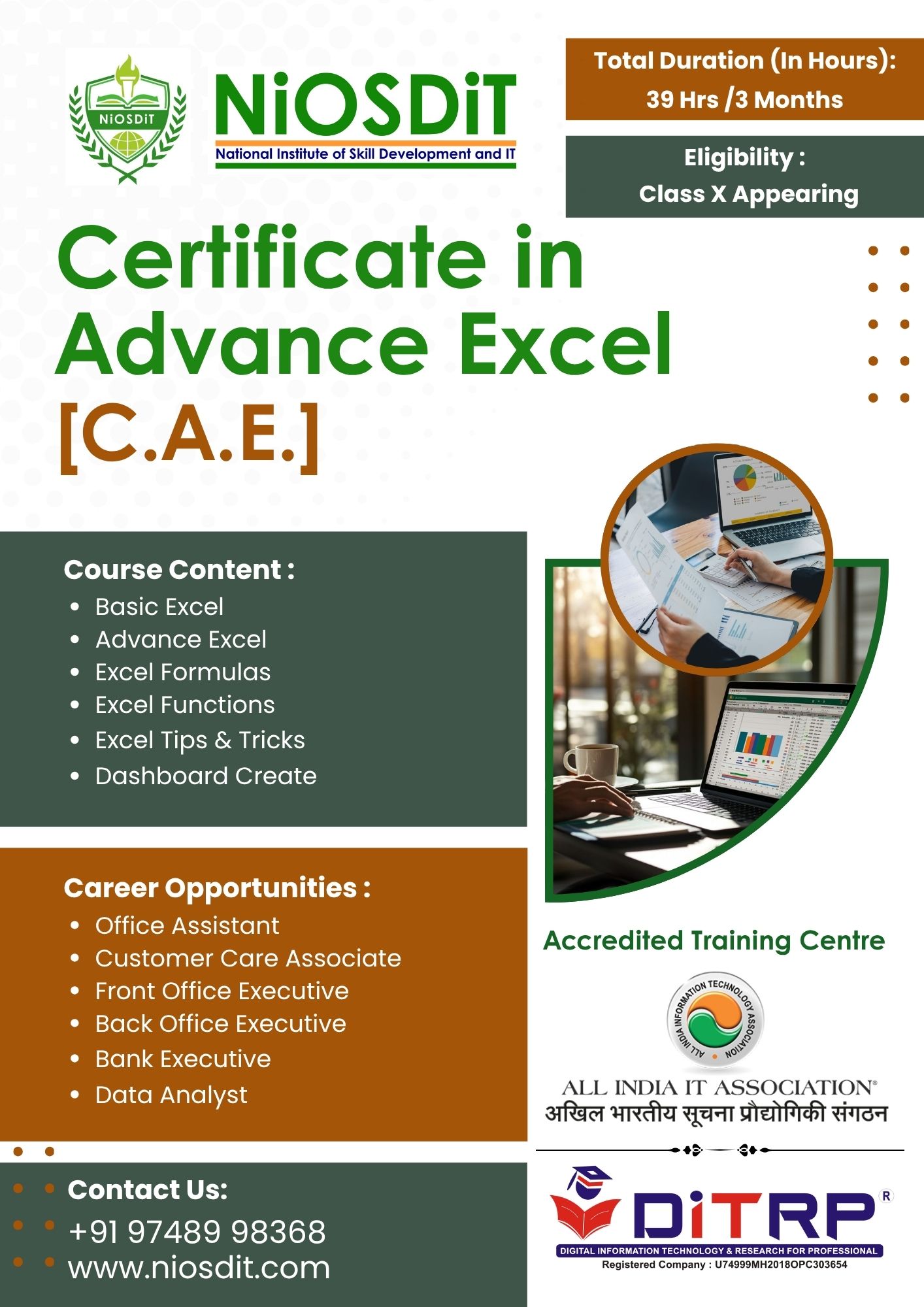 Certificate in Advance Excel [CAE]