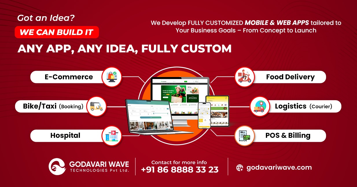 Godavari Wave Technologies Private Limited - Mobile App Development Company in Rajahmundry