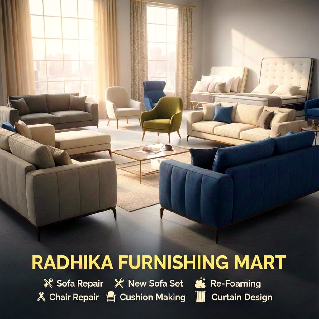 Radhika Furnishing Mart - Furniture Repair | Sofa Repair | Office Chair Repair | Affordable Sofa Repair Shop in New Delhi
