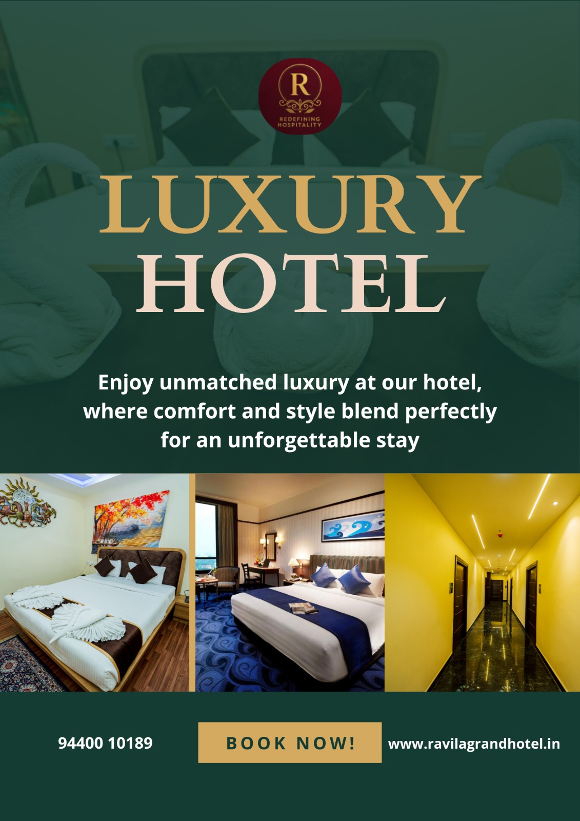 Ravila Grand Hotel – Best Luxury Hotel in Madheenaguda