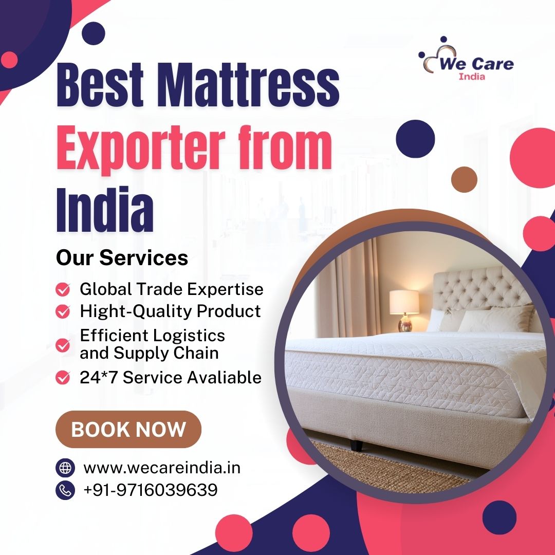 Best Mattress Exporter from India