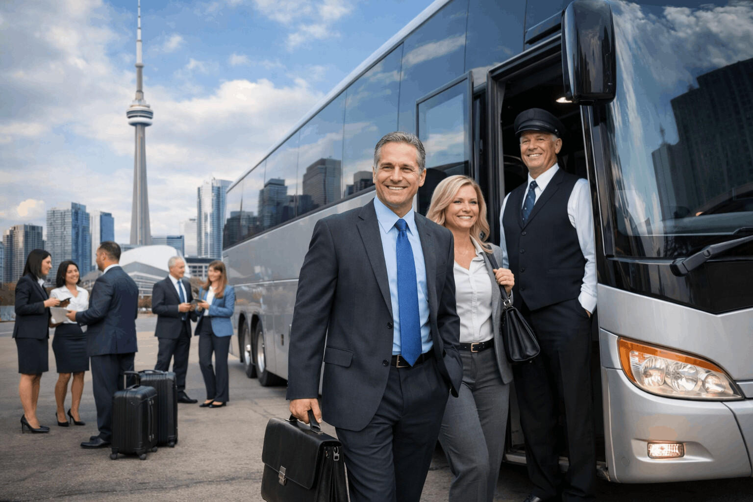 Corporate Bus Rental Toronto for Meetings and Events