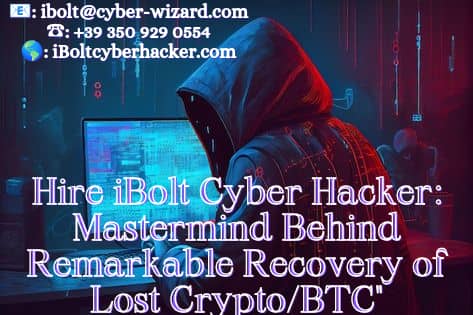 How I Retrieve My Lost Bitcoins On Blockchain: Hire iBolt Cyber Hacker