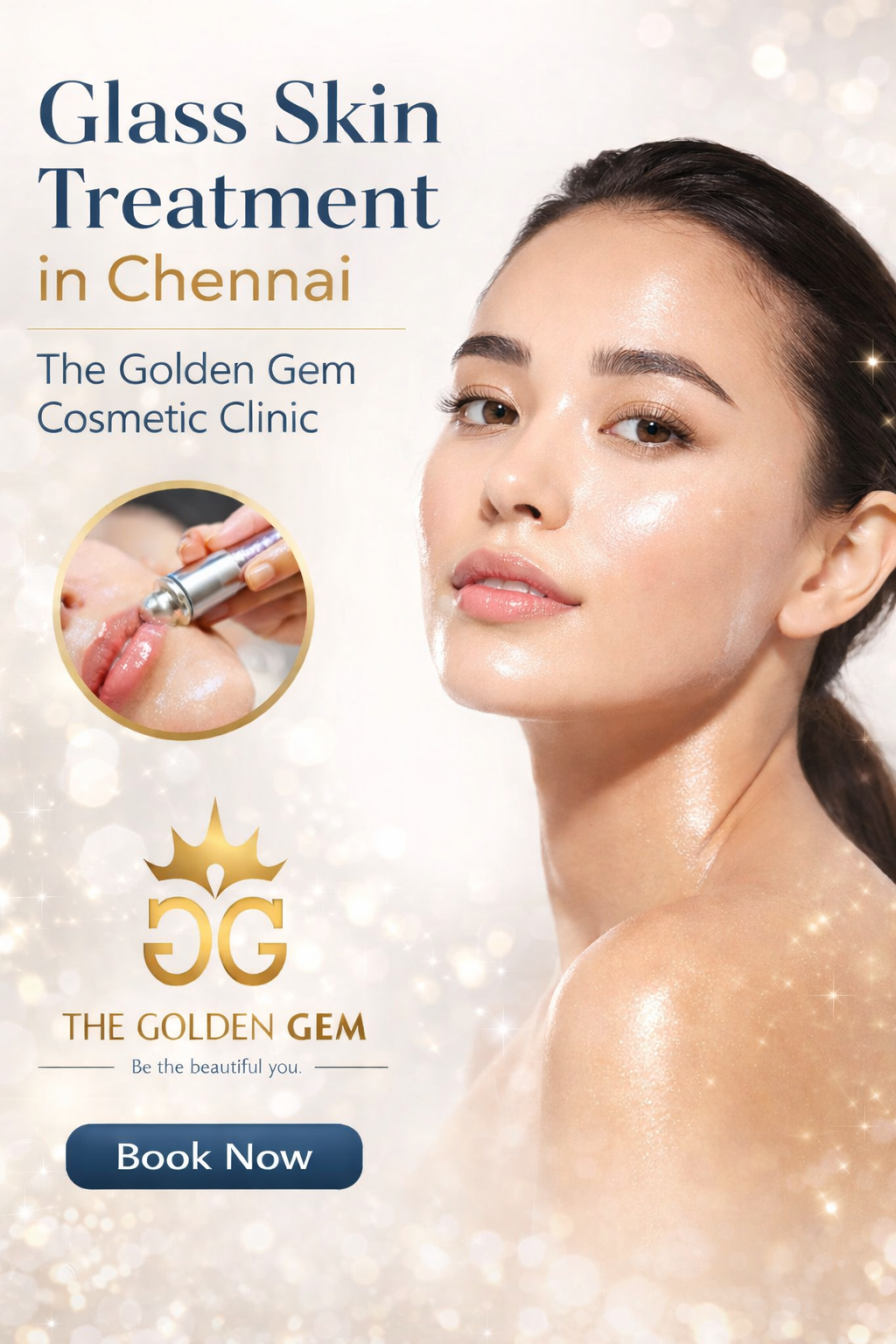 Glass Skin Treatment in Chennai | The Golden Gem Cosmetic Clinic