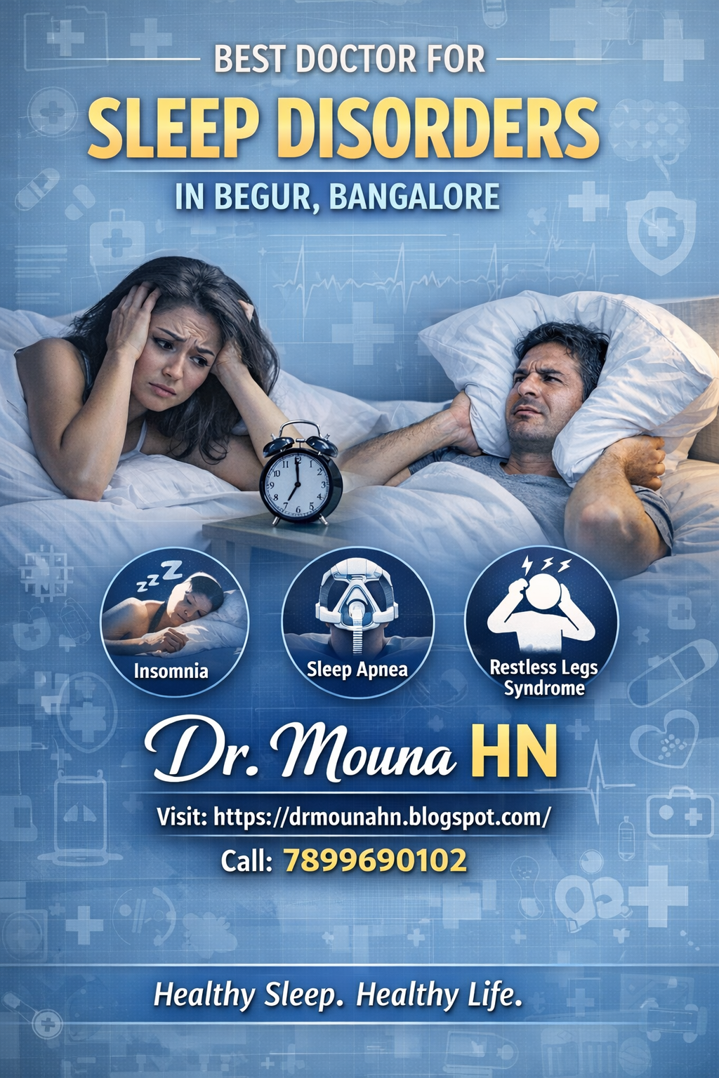 Best Doctor for Sleep Disorders in Begur, Bangalore - Dr. Mouna HN