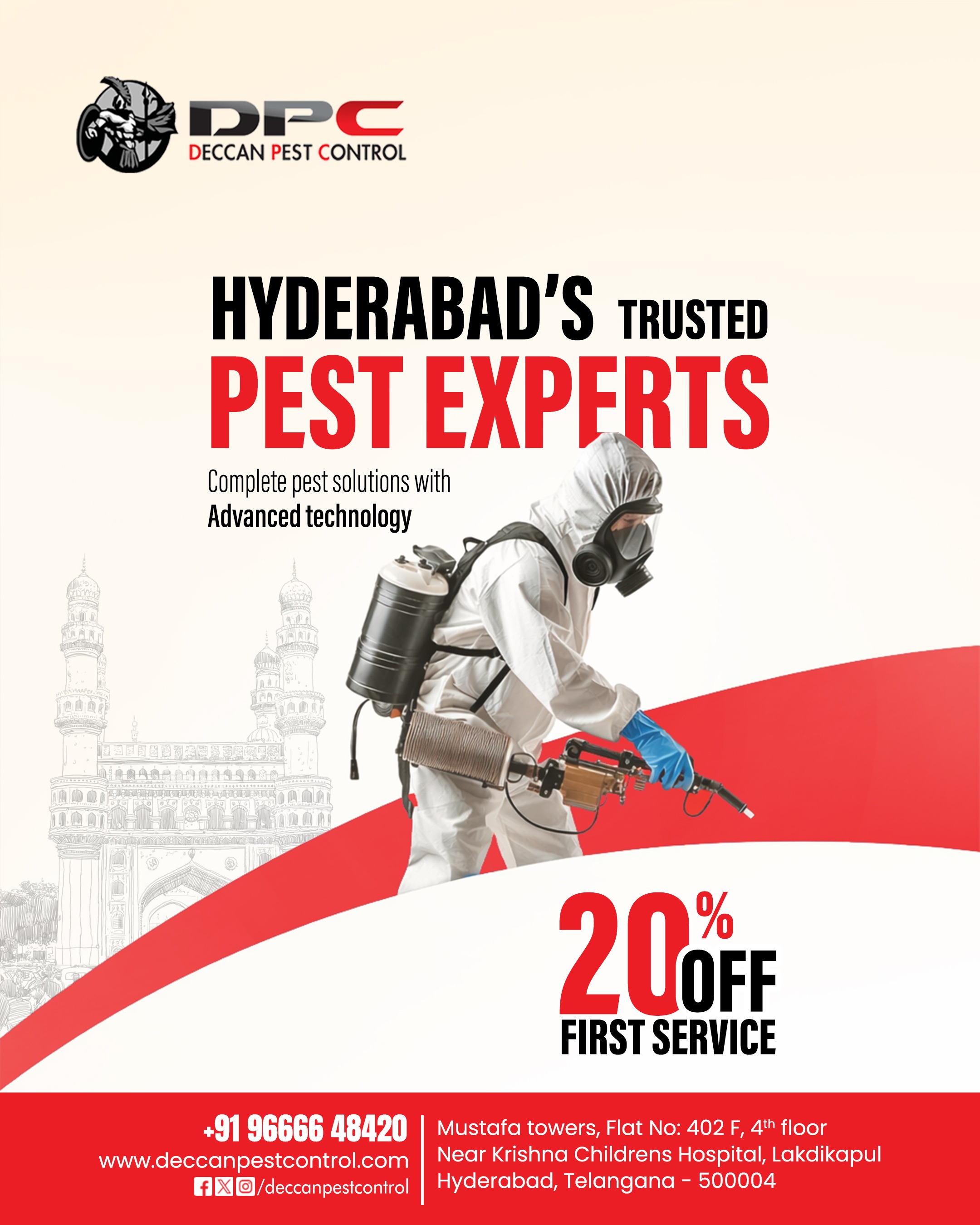 Pest Control in Hyderabad - Deccan Pest Control