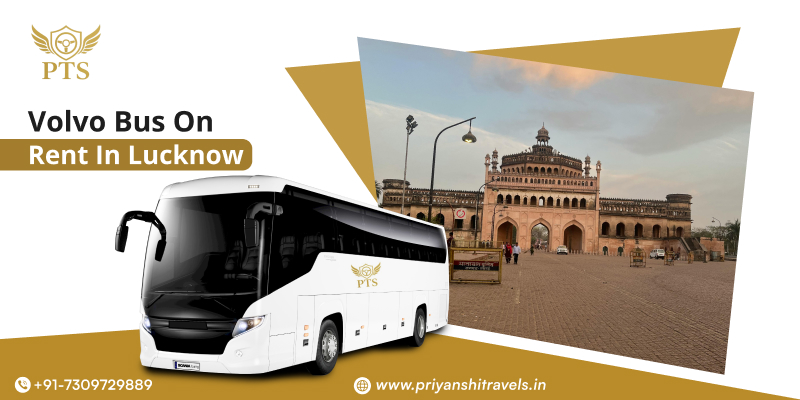 Volvo Bus on Rent in Lucknow | Luxury Group Travel