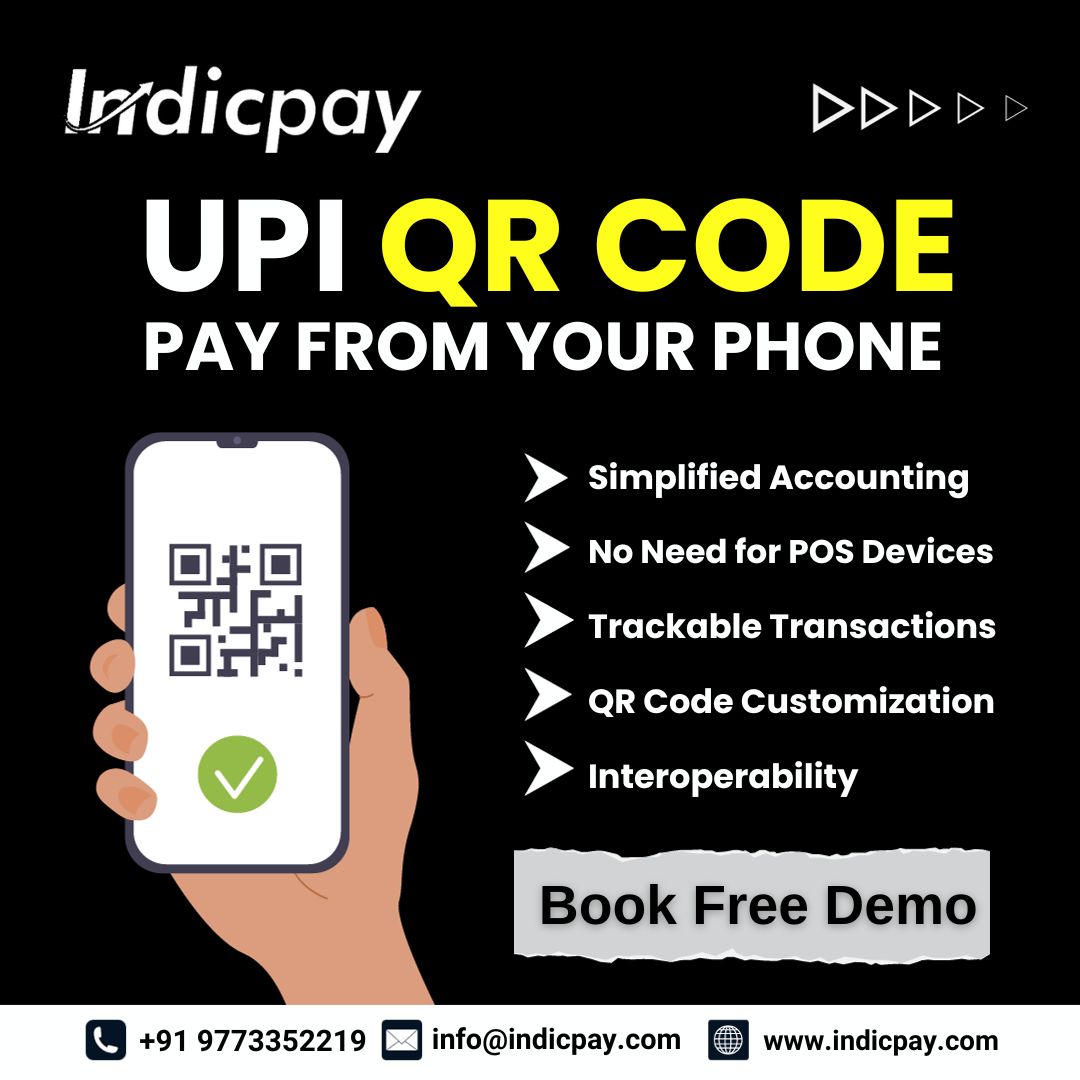 Indicpaybest UPI qr code payment gateway service provider