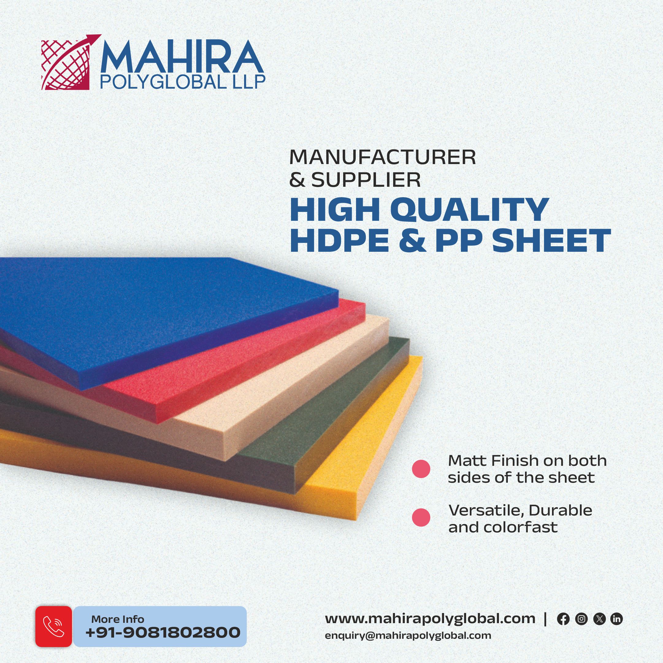 HDPE Sheet Manufacturer