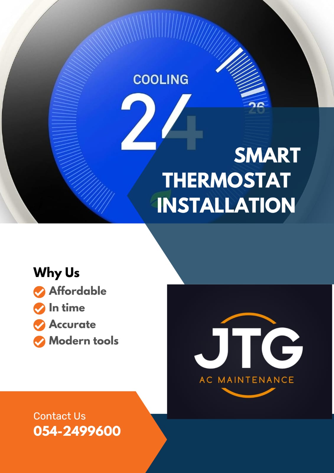 Smart Thermostat Installations services in Dubai