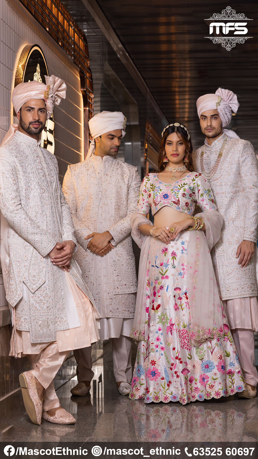 Wedding Sherwani Starting From 6999/- MFS Ethnic Ltd