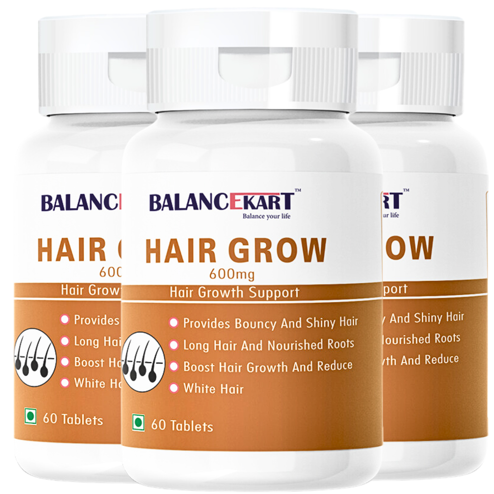 Balancekart Ayurvedic Hair Grow Tablets: Embracing Ancient Wisdom for Modern Hair Care: