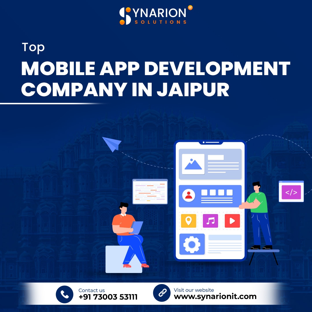 Top Mobile App Development Company in Jaipur