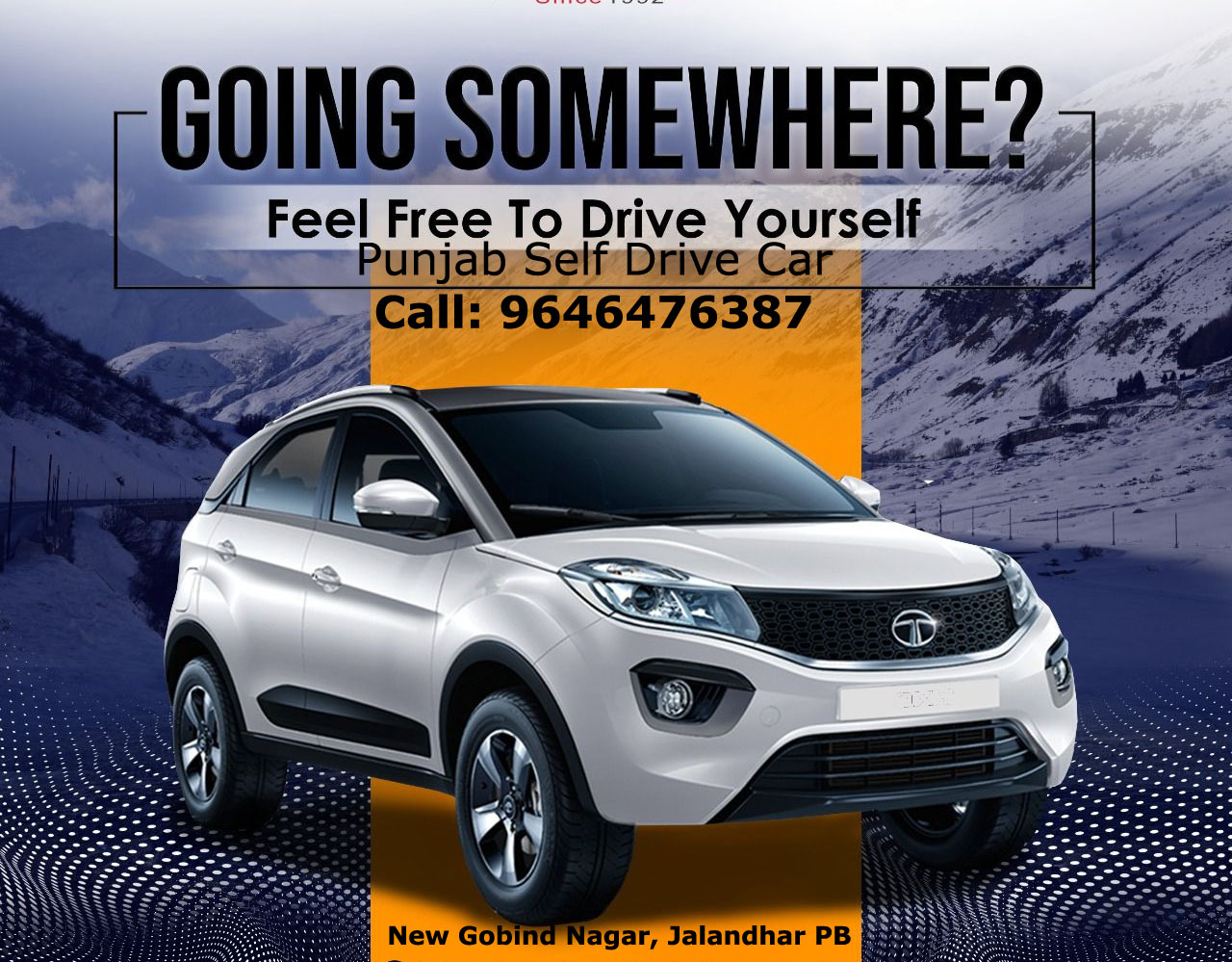 Self Drive Car Rental Amritsar  9646476387