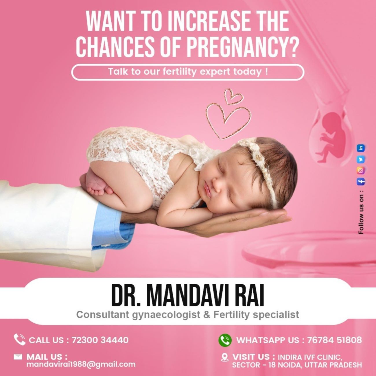 Best Doctor for IVF in Delhi