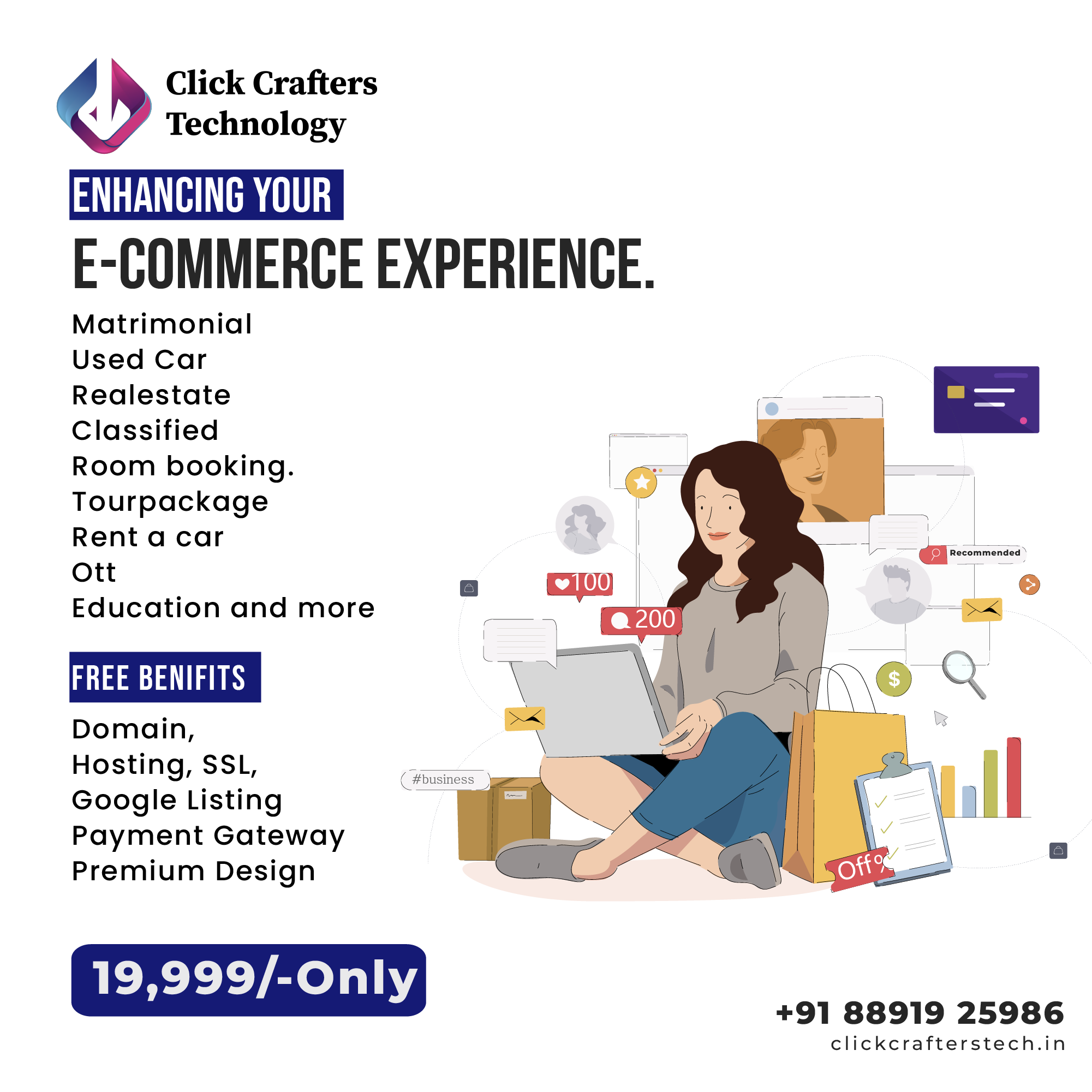 Best Web Development Company in Thrissur: A Spotlight on Click Crafters Technology