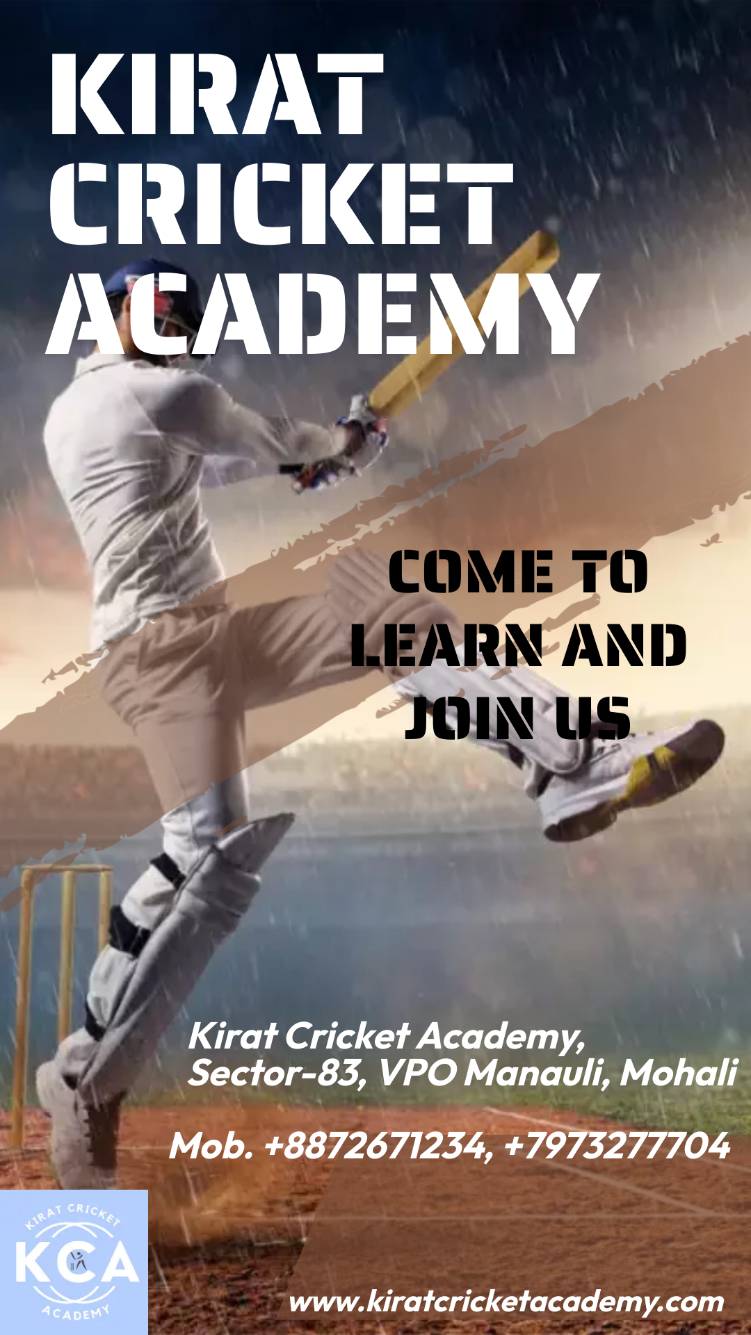 cricket academy in chandigarh mohali