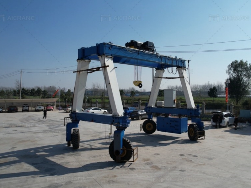 Double girder gantry crane