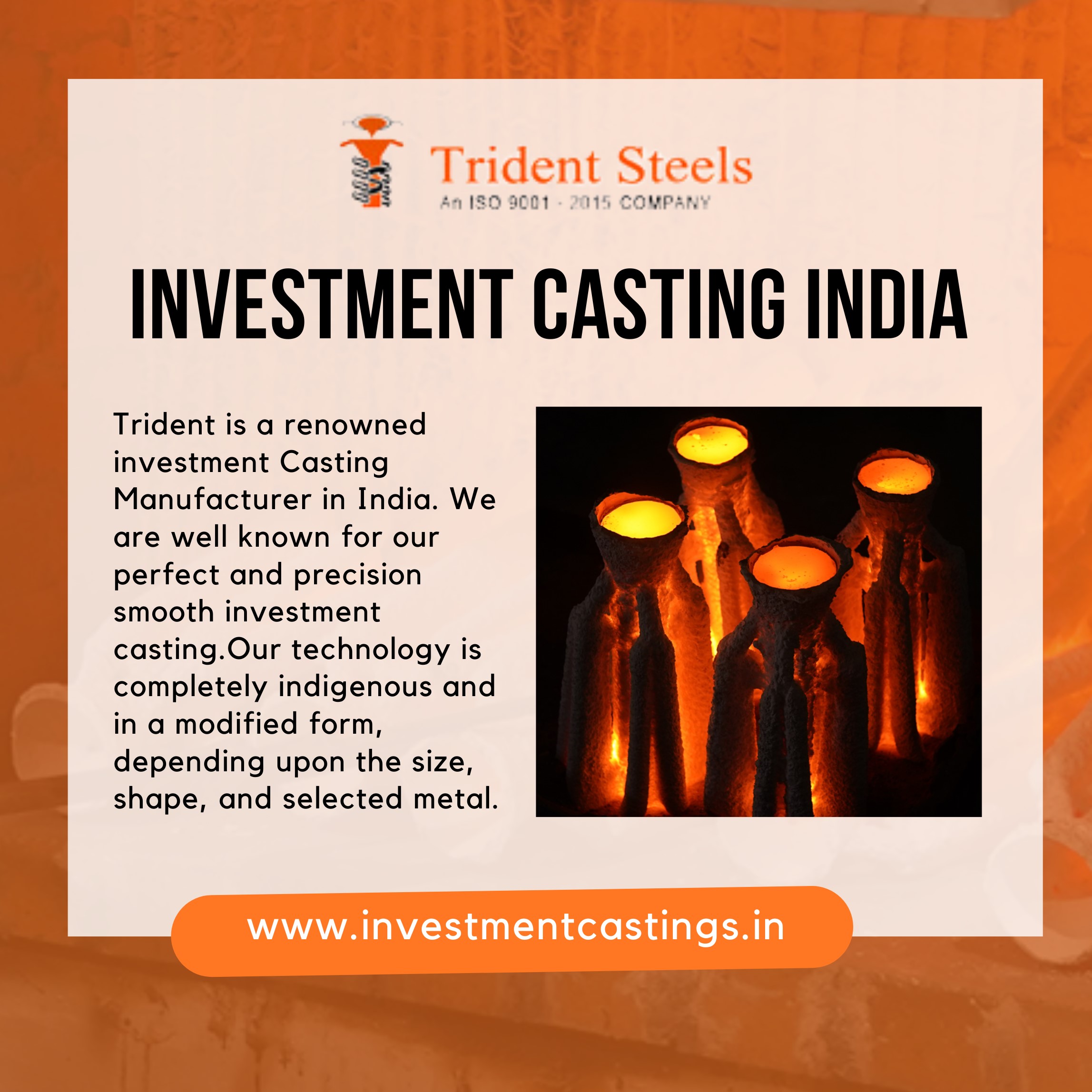 Investment Casting Manufacturers in India | Investment Casting in India