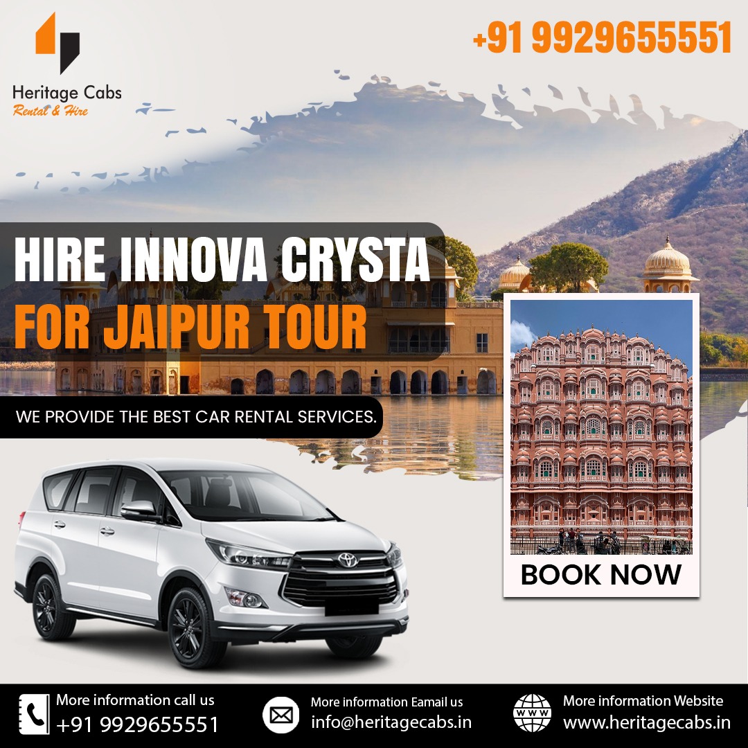 Toyota innova car rental service | hire toyota innova car in rajasthan