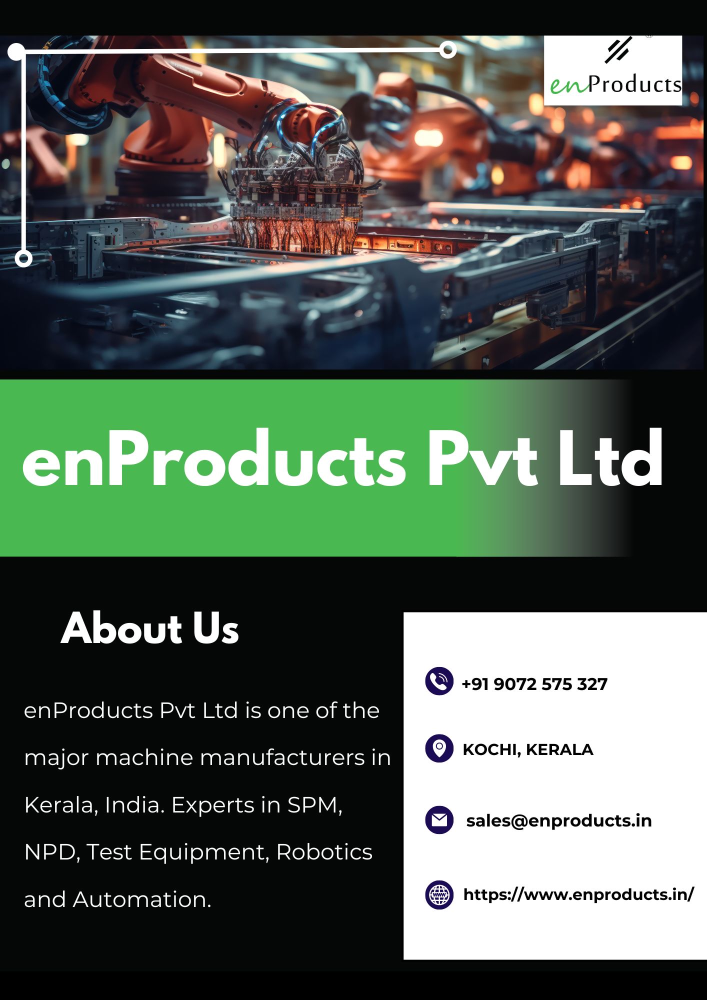 INDUSTRIAL MACHINE MANUFACTURING