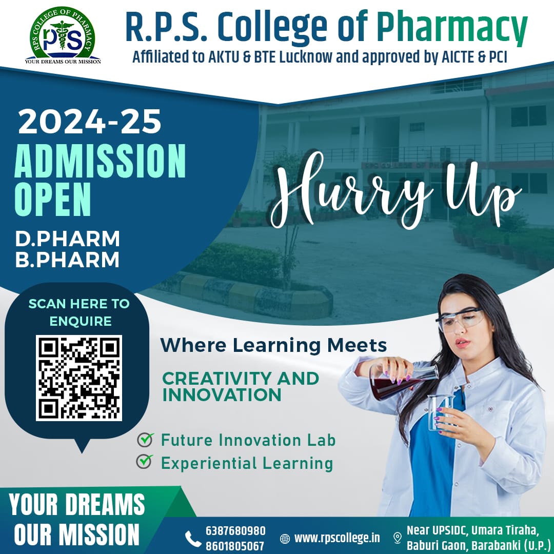 Join the Leading BPharma College in Lucknow Today - RPS College