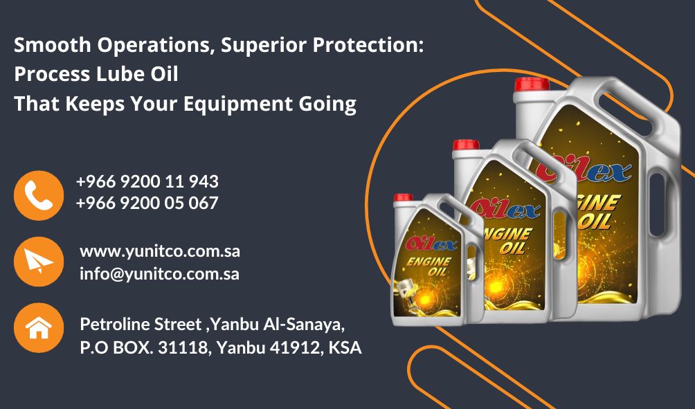 Base Oil Saudi Arabia - Yunitco