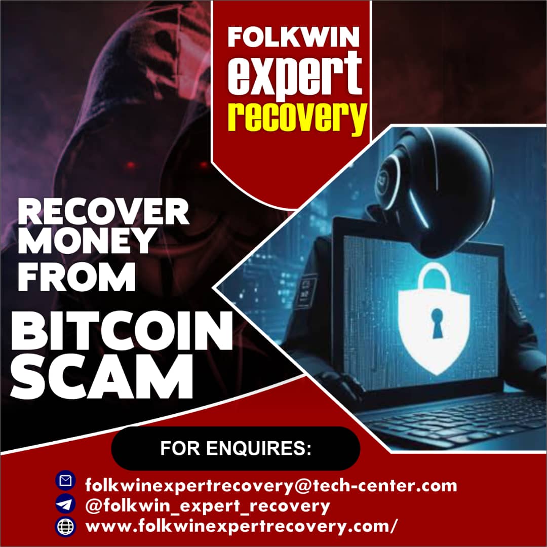 LEGITIMATE RECOVERY TEAM FOR BITCOIN/CRYPTO ASSETS RECOVERY/FOLKWIN EXPERT RECOVERY