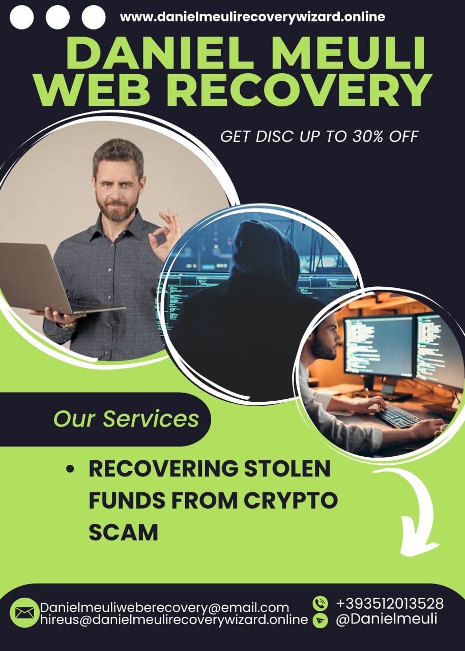 RECOVER LOST FUNDS TO ONLINE SCAMS WITH DANIEL MEULI WEB RECOVERY