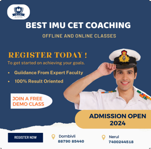 Excel in your maritime career with IMU CET Coaching at Gice Academy
