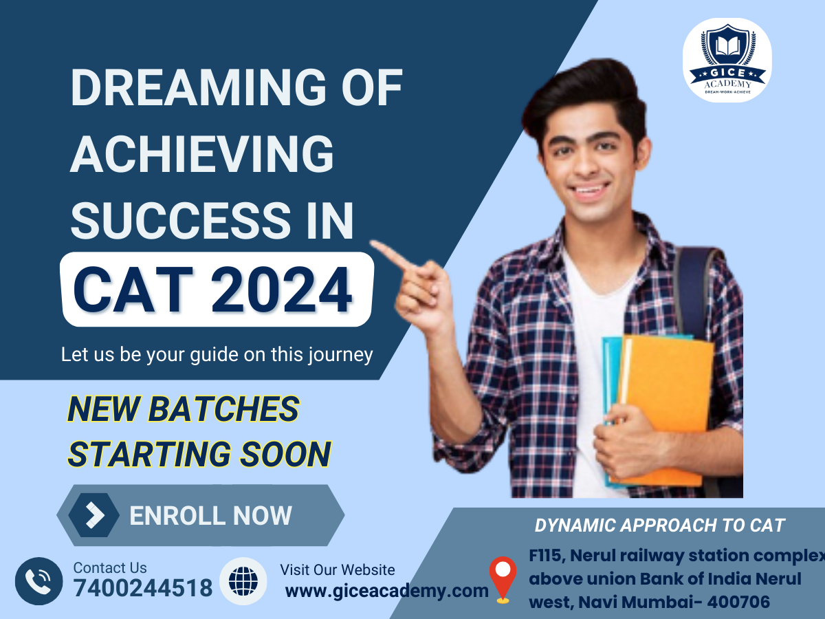 Get ready to excel in your exams | MBA CAT, MBA CET, IMU CET,SSC