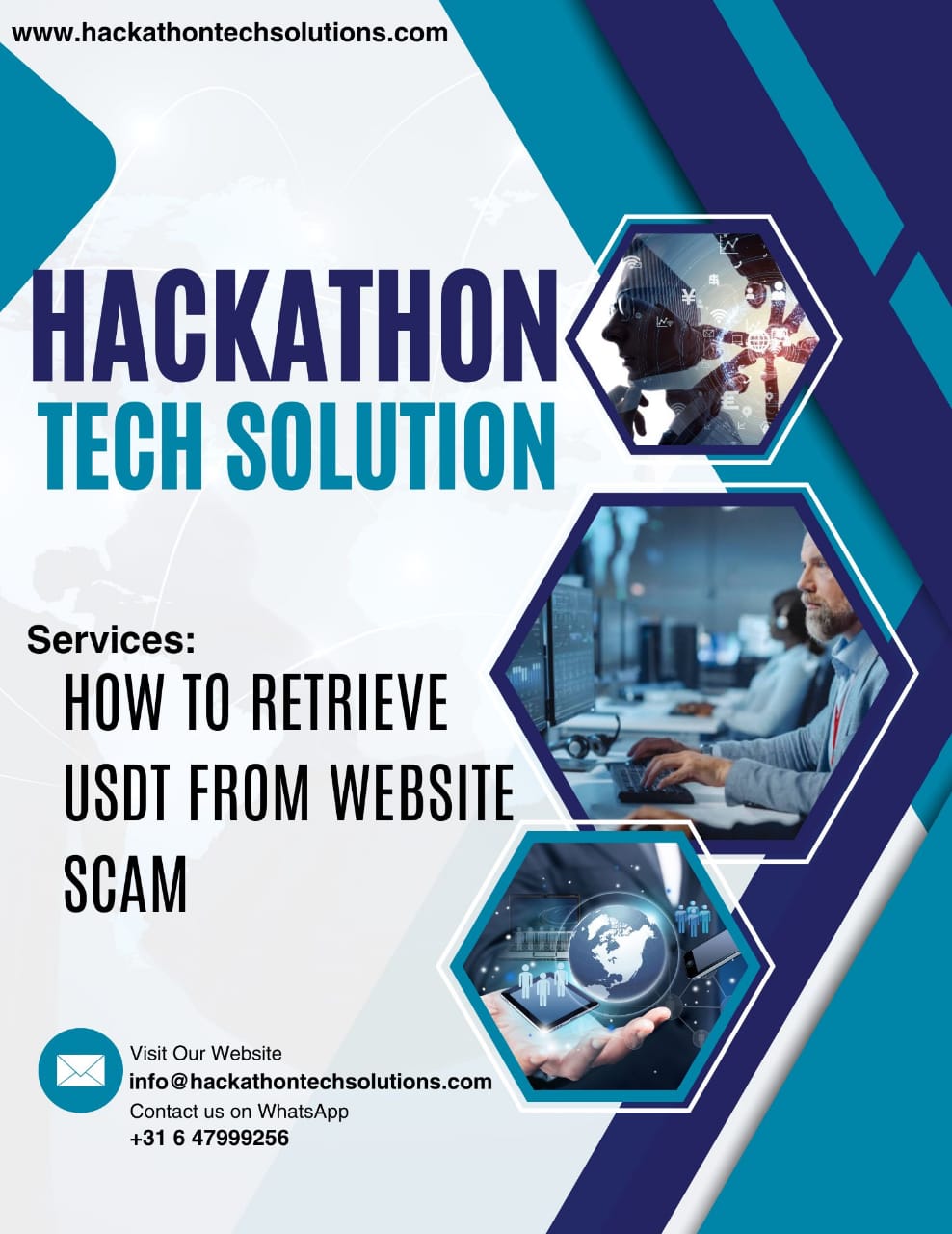 RETRIEVE YOUR SCAMMED CRYPTO ASSETS,BTCOIN AND USDT WITH HACKATHON TECH SOLUTION