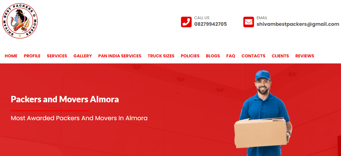 Shivam Best Packers & Movers Almora